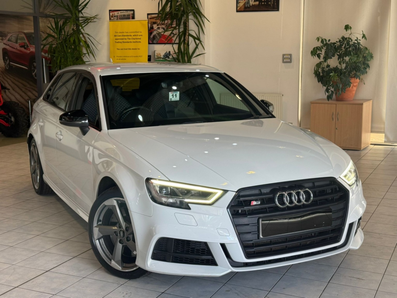 2018 Audi S3 2.0 Tfsi Black Edition in White — image 1