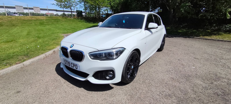 2019 BMW 1 Series 1.5 118i Gpf M Sport Shadow Edition Hatchback 5dr Petrol Manual Euro 6 (s/s) (136 Ps) in White — image 1