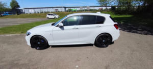 2019 BMW 1 Series 1.5 118i Gpf M Sport Shadow Edition Hatchback 5dr Petrol Manual Euro 6 (s/s) (136 Ps) in White — image 2
