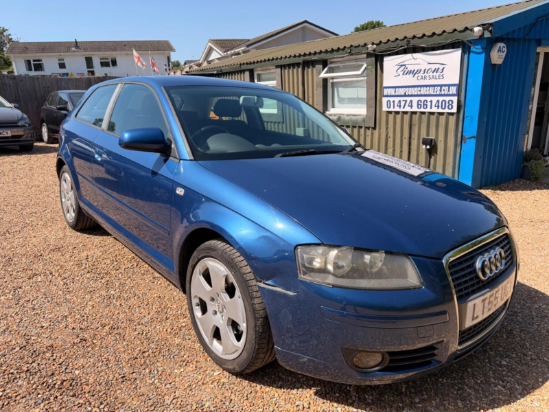 2005 Audi A3 2.0 Tdi Sport 3dr in Blue — image 1