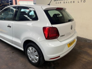 2014 Volkswagen Polo 1.0 Bluemotion Tech S Euro 6 (s/s) 3dr in White — image 5