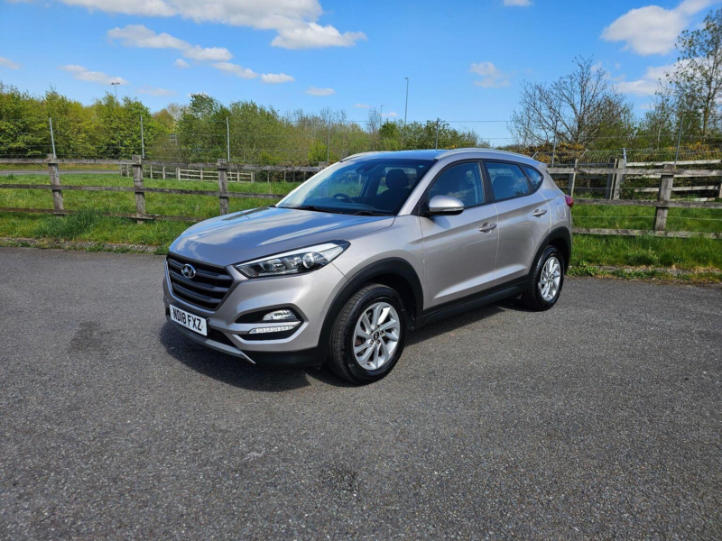 2018 Hyundai Tucson 1.6 Gdi Blue Drive Se Nav Euro 6 (s/s) 5dr in White — image 1