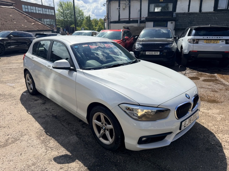 2016 BMW 1 Series 116d Ed Plus in White — image 1