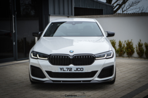 2023 BMW 5 Series 2.0 520d M Sport Saloon in White — image 5