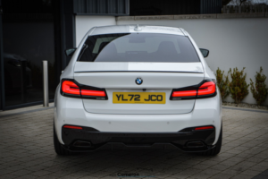 2023 BMW 5 Series 2.0 520d M Sport Saloon in White — image 6