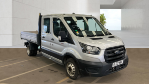 2022 Ford Transit 2.0 350 Ecoblue Leader Double Cab Tipper 4dr Diesel Manual Rwd L3 Euro 6 130 Ps in Silver — image 3