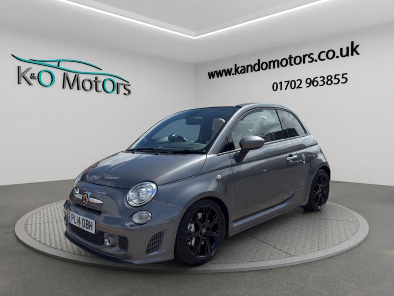2014 Abarth 695c 1.4 T-Jet Edizione Maserati Cabrio 2dr Petrol Auto Euro 5 (180 Bhp) in Grey — image 1