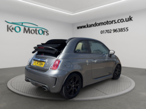 2014 Abarth 695c 1.4 T-Jet Edizione Maserati Cabrio 2dr Petrol Auto Euro 5 (180 Bhp) in Grey — image 6