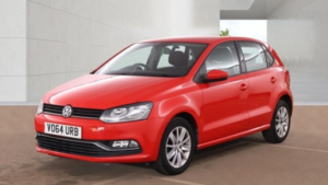 2014 Volkswagen Polo 1.2 Tsi Bluemotion Tech Se in Red — image 2