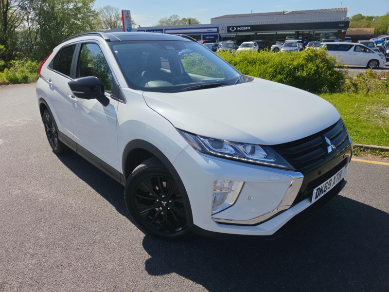 2019 Mitsubishi Eclipse Cross 1.5t Black SUV 5dr Petrol CVT 4WD Euro 6 (s/s) (163 Ps) in White — image 1