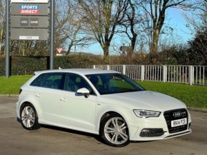 2014 Audi A3 2.0 Tdi S Line Sportback Euro 5 (s/s) 5dr in White — image 2