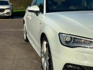 2014 Audi A3 2.0 Tdi S Line Sportback Euro 5 (s/s) 5dr in White — image 6