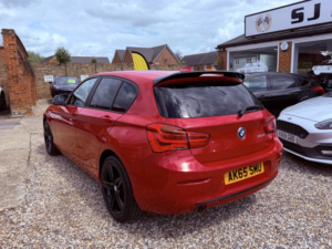 2015 BMW 1 Series 1.5 116d Sport 5-Door in Red — image 4