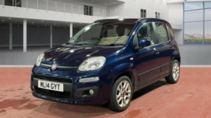 2014 Fiat Panda 0.9 Twinair Lounge Euro 6 (s/s) 5dr in Blue — image 2