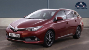 2017 Toyota Auris 1.2 Vvt-I Design Touring Sports Euro 6 (s/s) 5dr (safety Sense) in Red — image 2