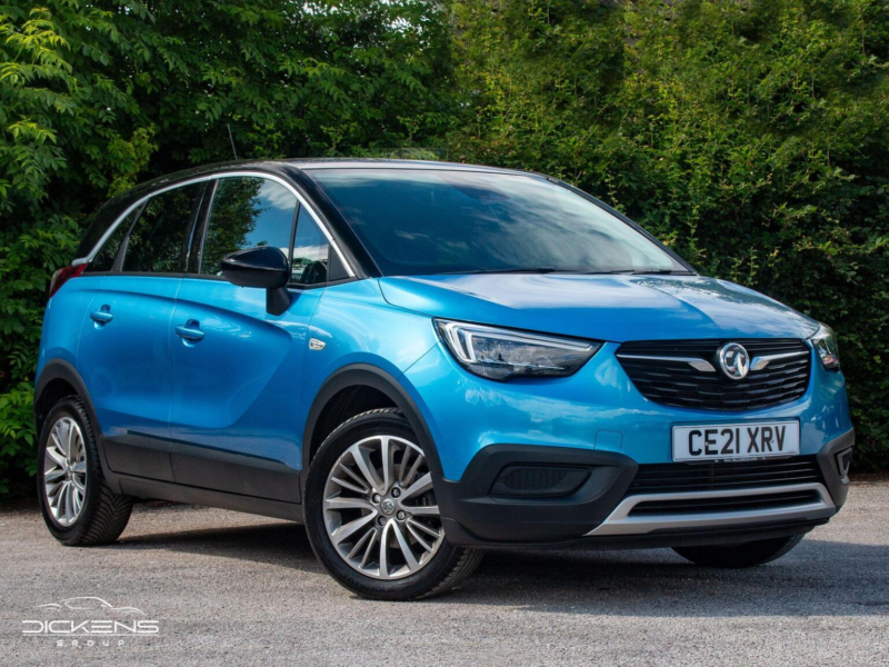 2021 Vauxhall Crossland X 1.2 Turbo Griffin Euro 6 (s/s) 5dr in Blue — image 1