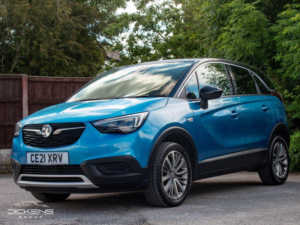 2021 Vauxhall Crossland X 1.2 Turbo Griffin Euro 6 (s/s) 5dr in Blue — image 3