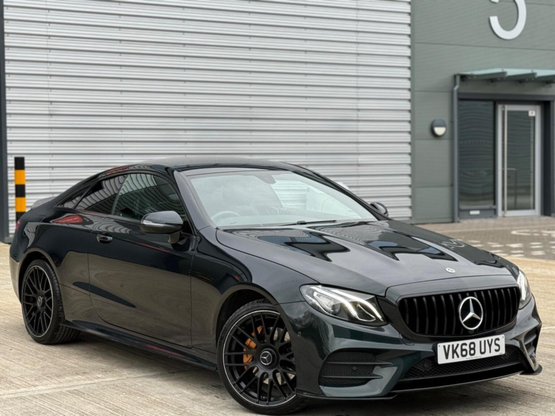 2018 Mercedes-Benz E Class 2.0 E220d Amg Line G-Tronic+ 4matic Euro 6 (s/s) 2dr in Green — image 1