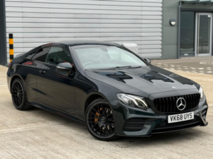 2018 Mercedes-Benz E Class 2.0 E220d Amg Line G-Tronic+ 4matic Euro 6 (s/s) 2dr in Green — image 5