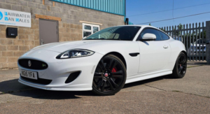 2015 Jaguar Xk 5.0 V8 Dynamic R Auto Euro 5 2dr in White — image 4