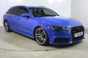 2016 Audi A6 Avant 3.0 Bitdi V6 Black Edition Estate 5dr Diesel Tiptronic Quattro Euro 6 (s/s) (320 Ps) in Blue — image 4