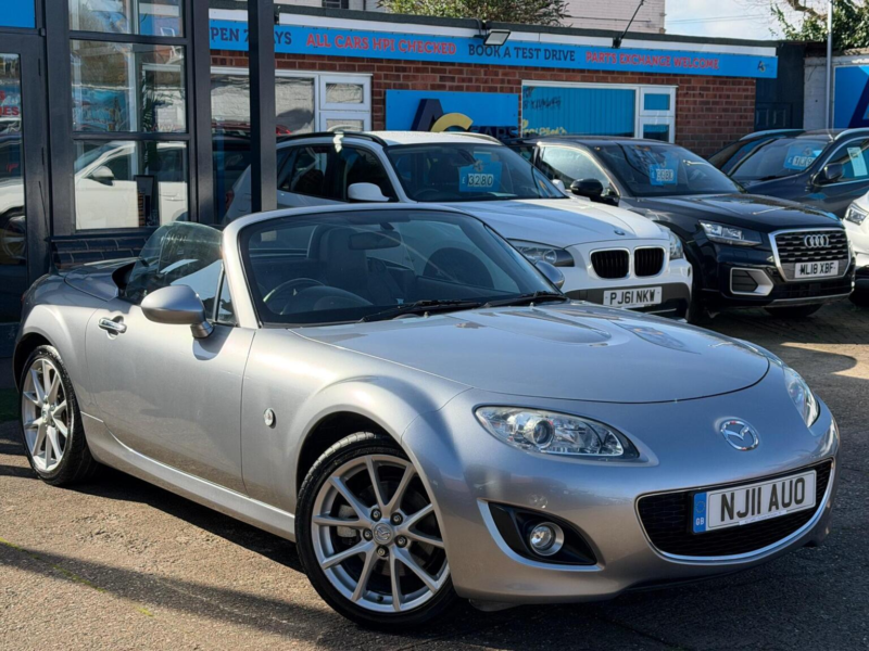 2011 Mazda Mx-5 2.0i Sport Tech Roadster Euro 5 2dr in Silver — image 1