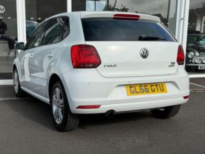 2016 Volkswagen Polo 1.2 Tsi Bluemotion Tech Match Euro 6 (s/s) 5dr in White — image 2