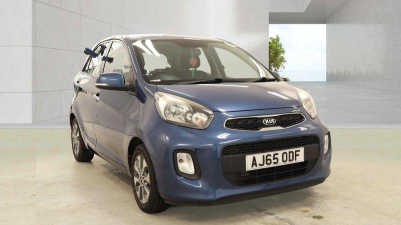 2016 Kia Picanto 1.25 2 Auto Euro 5 5dr in Blue — image 1