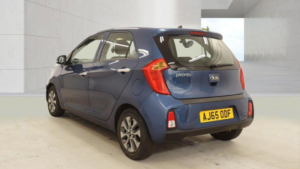 2016 Kia Picanto 1.25 2 Auto Euro 5 5dr in Blue — image 3