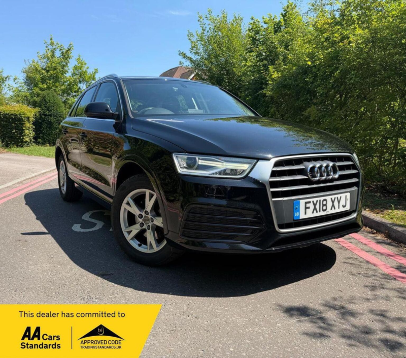 2018 Audi Q3 1.4 Tfsi Cod Sport S Tronic Euro 6 (s/s) 5dr in Black — image 1