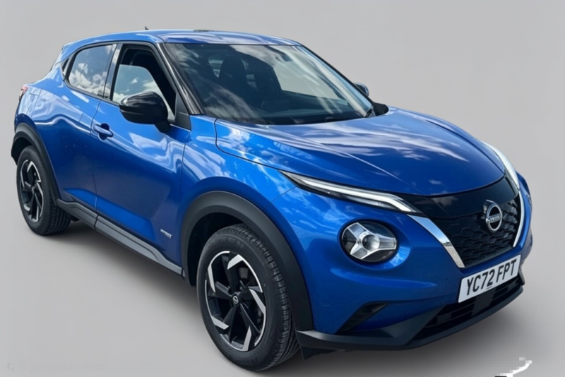 2022 Nissan Juke 1.6 N-Connecta SUV 5dr Petrol Hybrid Auto Euro 6 (143 Ps) in Blue — image 1