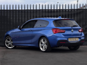 2017 BMW 1 Series 1.5 118i M Sport Shadow Edition Euro 6 (s/s) 3dr in Blue — image 2