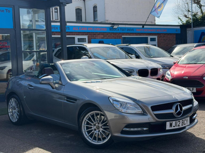 2012 Mercedes-Benz Slk 2.1 Slk250 Cdi Blueefficiency G-Tronic+ Euro 5 (s/s) 2dr in Silver — image 1
