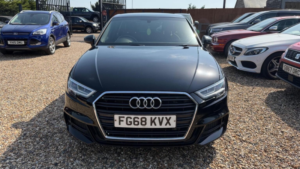 2018 Audi A3 1.6 Tdi 30 S Line Sportback Euro 6 (s/s) 5dr in Black — image 2