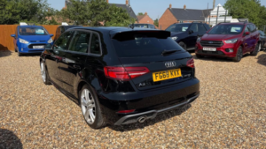 2018 Audi A3 1.6 Tdi 30 S Line Sportback Euro 6 (s/s) 5dr in Black — image 4