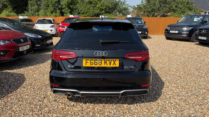 2018 Audi A3 1.6 Tdi 30 S Line Sportback Euro 6 (s/s) 5dr in Black — image 5