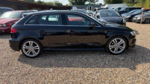 2018 Audi A3 1.6 Tdi 30 S Line Sportback Euro 6 (s/s) 5dr in Black — image 6