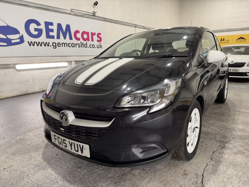 2015 Vauxhall Corsa 1.2 I Sting in Black — image 1