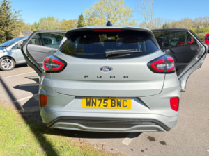 2025 Ford Puma 1.0 Puma St-Line X 5 Door 1.0l Ecoboost 125ps Mhev 6 Speed Manual in Silver — image 3
