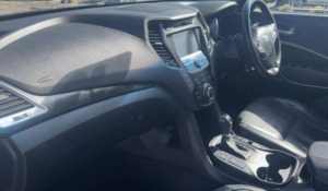 2013 Hyundai Santa Fe 2.2 Crdi Premium Auto 4WD Euro 5 5dr (7 Seat) in Blue — image 4