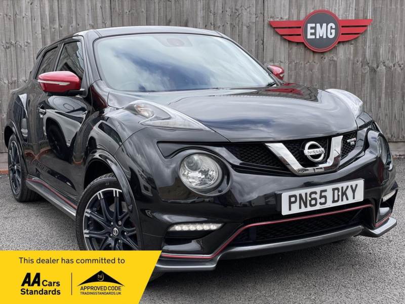 2015 Nissan Juke 1.6 Dig-T Nismo Rs Xtron 4WD Euro 6 5dr in Black — image 1
