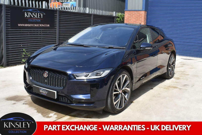 2020 Jaguar I-Pace 400 90kwh Hse Auto 4WD 5dr in Blue — image 1