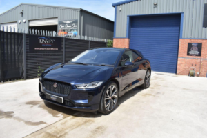 2020 Jaguar I-Pace 400 90kwh Hse Auto 4WD 5dr in Blue — image 3
