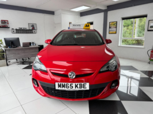 2015 Vauxhall Astra Gtc 1.6i Turbo Limited Edition Euro 6 (s/s) 3dr in Red — image 2