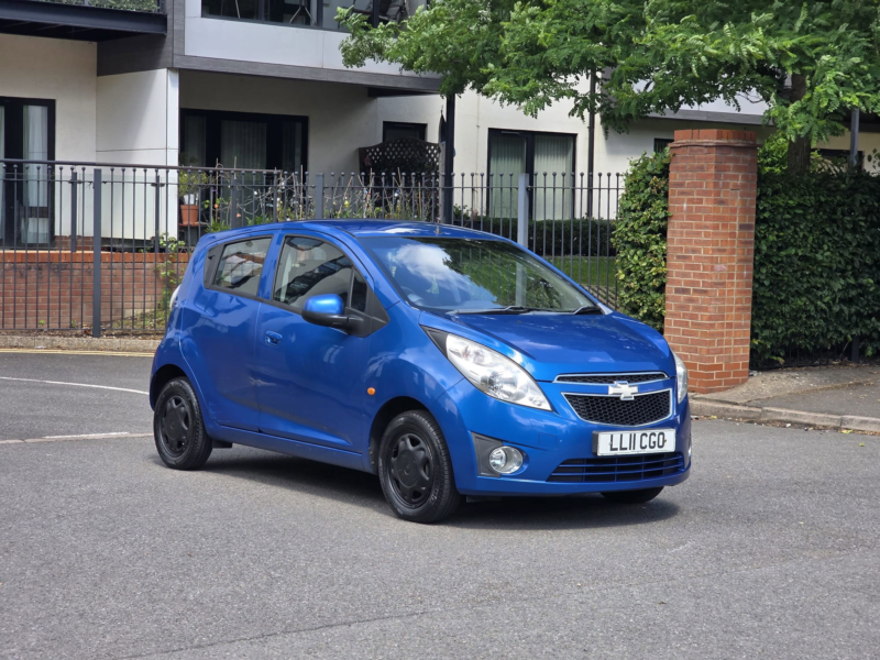 2011 Chevrolet Spark 1.0i Ls Hatchback 5dr Petrol Manual Euro 5 (68 Ps) in Blue — image 1