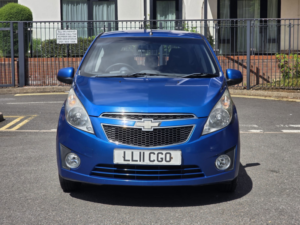 2011 Chevrolet Spark 1.0i Ls Hatchback 5dr Petrol Manual Euro 5 (68 Ps) in Blue — image 2