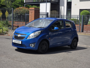 2011 Chevrolet Spark 1.0i Ls Hatchback 5dr Petrol Manual Euro 5 (68 Ps) in Blue — image 3