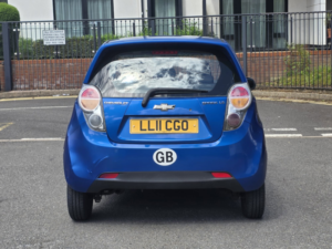 2011 Chevrolet Spark 1.0i Ls Hatchback 5dr Petrol Manual Euro 5 (68 Ps) in Blue — image 5