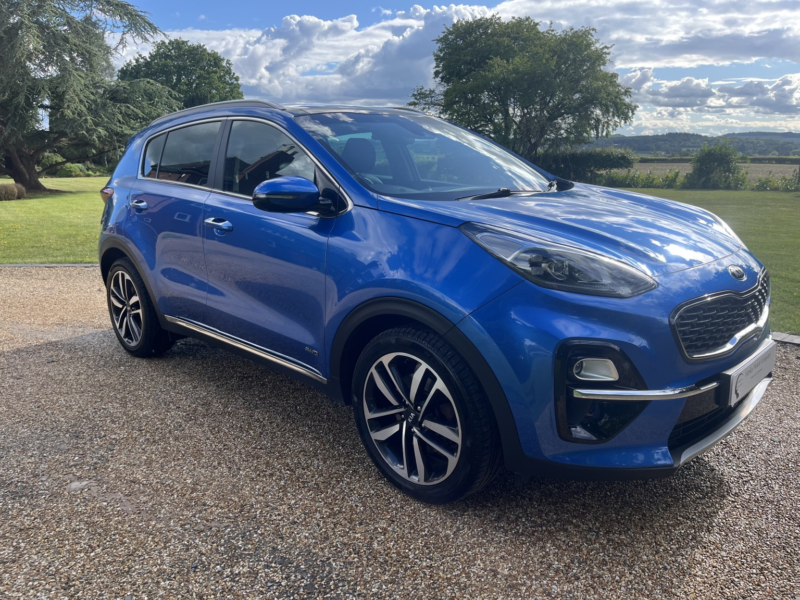 2019 Kia Sportage 1.6 T-Gdi 4 in Blue — image 1