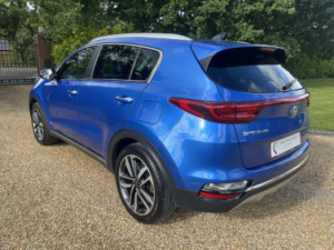 2019 Kia Sportage 1.6 T-Gdi 4 in Blue — image 2